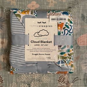 Jungle Safari Little Sleepies Cloud Blanket